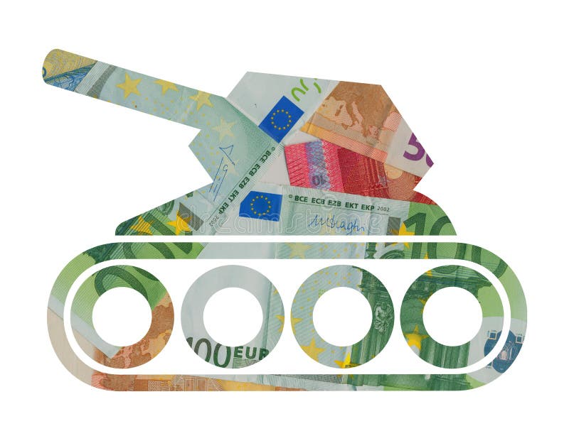 Geld für Armee lizenzfreie abbildung Geld für Armee lizenzfreie abbildung