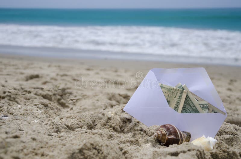 Geld für Ferien lizenzfreies stockfoto Geld für Ferien lizenzfreies stockfoto
