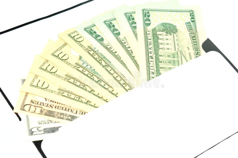 Geld im Umschlag lizenzfreies stockbild Geld im Umschlag lizenzfreies stockbild