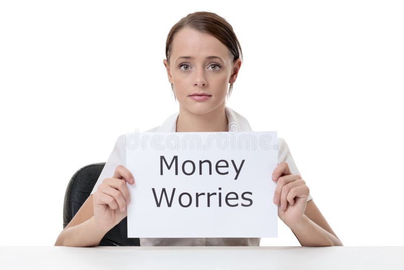 Geldsorgen-Bedarfshilfe lizenzfreies stockbild Geldsorgen-Bedarfshilfe lizenzfreies stockbild