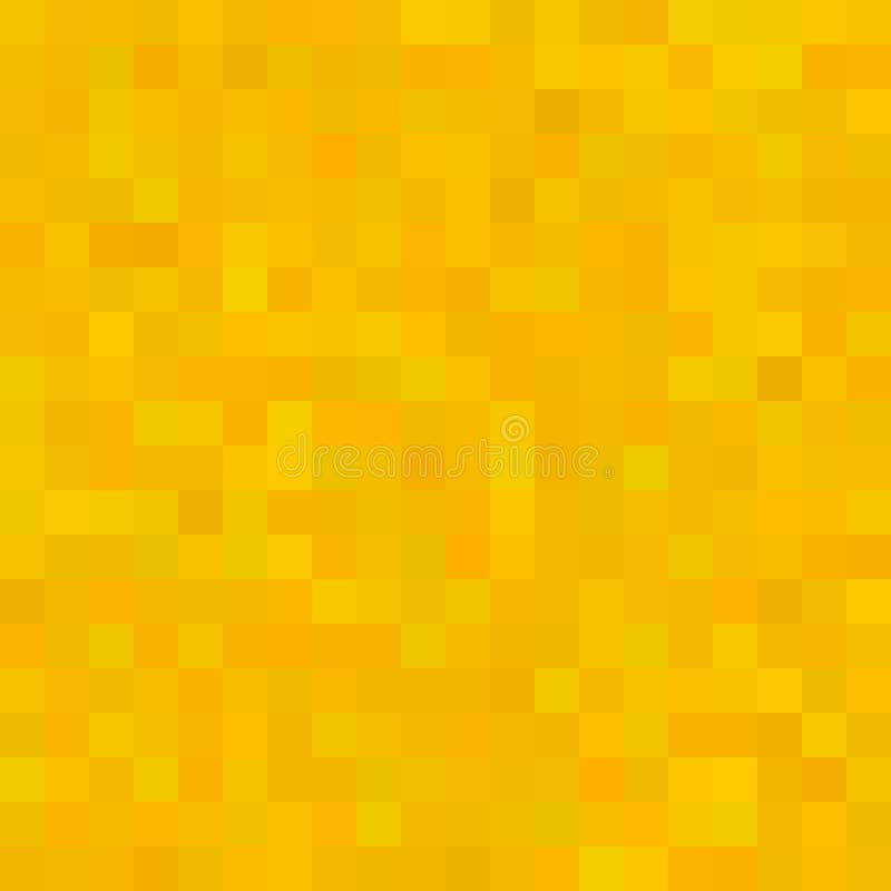 Gele vierkante mozaïekachtergrond Naadloos 3D Pixelmozaïek Uitstekende kleurrijke textuur royalty-vrije illustratie Gele vierkante mozaïekachtergrond Naadloos 3D Pixelmozaïek Uitstekende kleurrijke textuur royalty-vrije illustratie