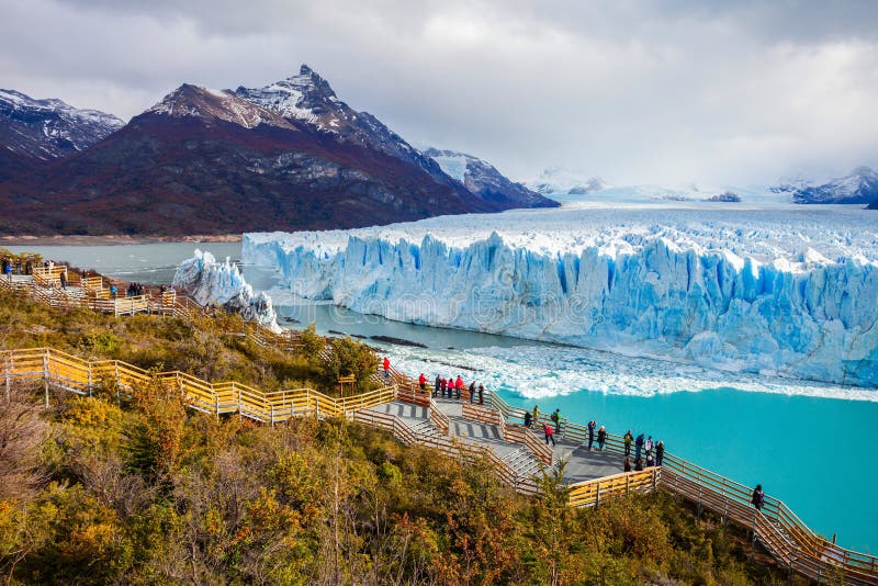 A geleira de Perito Moreno