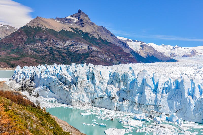 Geleira de Perito Moreno, Argentina imagem de stock Geleira de Perito Moreno, Argentina imagem de stock