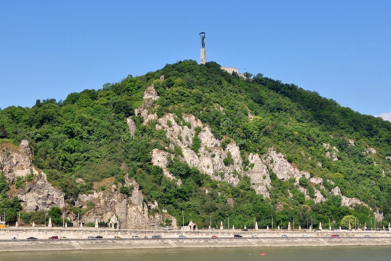 Gellert hill in Budapest