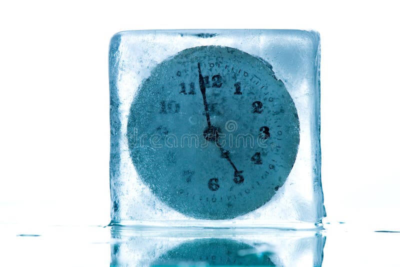 A concept image with a clock frozen just two minutes before 5. A concept image with a clock frozen just two minutes before 5.