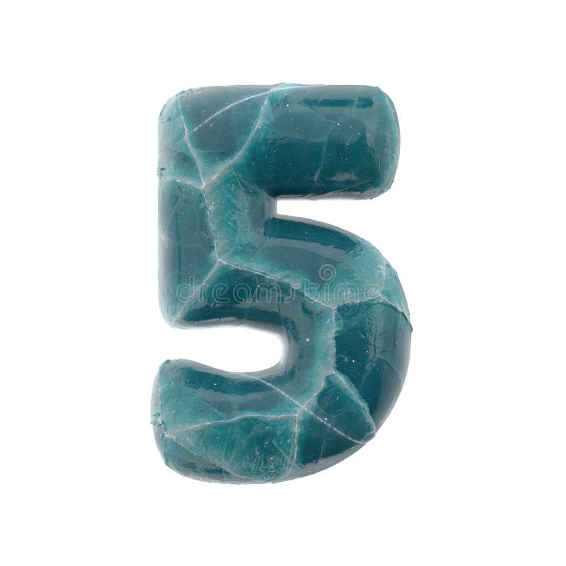 cracked ice number 5 - 3d frozen digit isolated on white background. This alphabet is perfect for creative illustrations related but not limited to Nature, winter, Christmas. cracked ice number 5 - 3d frozen digit isolated on white background. This alphabet is perfect for creative illustrations related but not limited to Nature, winter, Christmas...