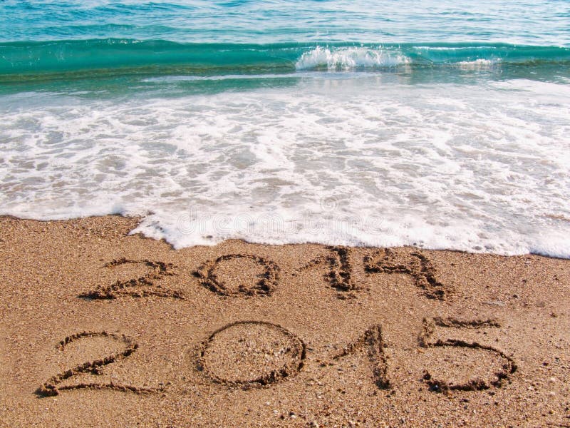 Gelukkig nieuw jaar 2015 stock foto's Gelukkig nieuw jaar 2015 stock foto's