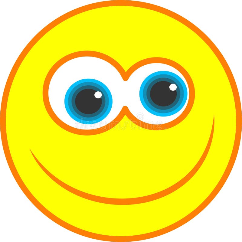 Download Gelukkig Pictogram Smiley vector illustratie. Illustratie bestaande uit gevoel - 32715