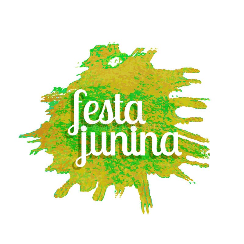 Gelukkige Braziliaanse Carnaval-Dag de typografie van festajunina op colorfu stock illustratie Gelukkige Braziliaanse Carnaval-Dag de typografie van festajunina op colorfu stock illustratie