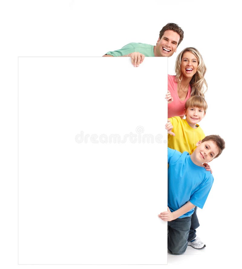 Gelukkige familie royalty-vrije stock afbeelding Gelukkige familie royalty-vrije stock afbeelding