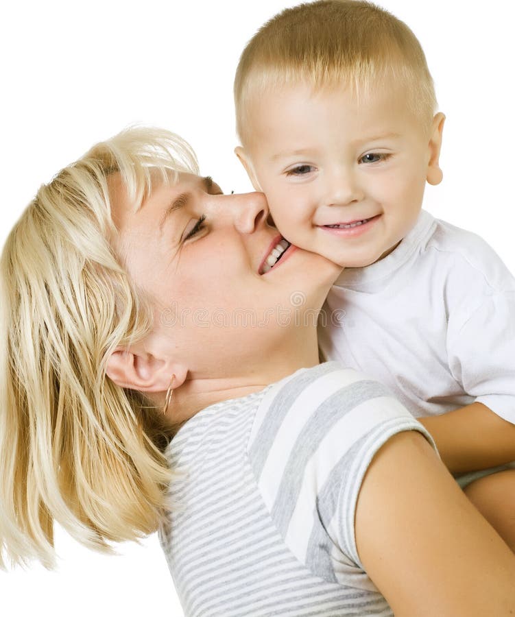 Gelukkige Familie stock afbeeldingen Gelukkige Familie stock afbeeldingen