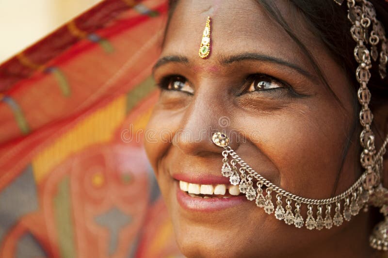 Gelukkige Indische vrouw royalty-vrije stock fotografie Gelukkige Indische vrouw royalty-vrije stock fotografie