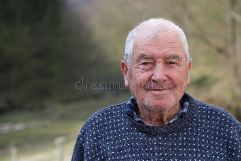 Gelukkige oude mens stock afbeeldingen Gelukkige oude mens stock afbeeldingen