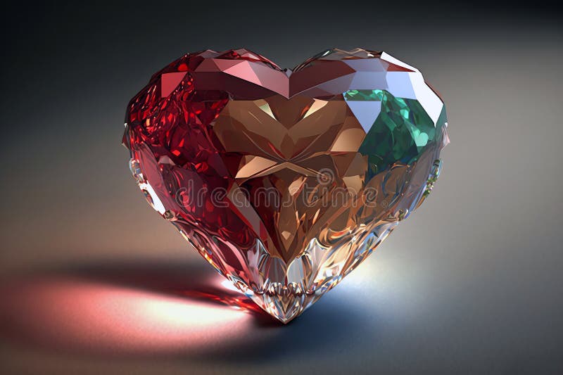 Heart Shaped Gemstones 001 | 3D model