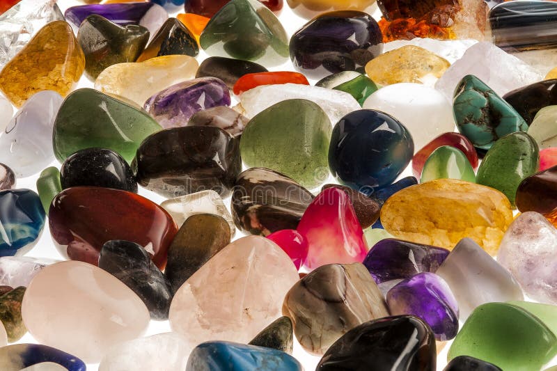 Gem Stones semi precioso imagem de stock Gem Stones semi precioso imagem de stock