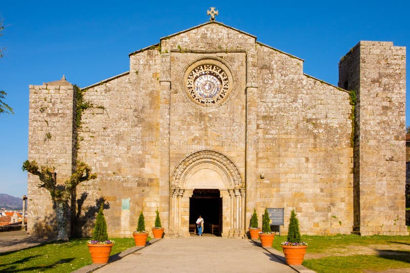 Gemeinde von Santa Maria de Baiona lizenzfreies stockfoto Gemeinde von Santa Maria de Baiona lizenzfreies stockfoto