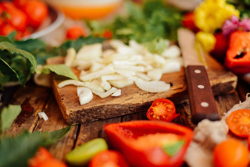 Gemengde salade met radijs De salade van Caprese De mozarella van de kersentomaat royalty-vrije stock afbeelding Gemengde salade met radijs De salade van Caprese De mozarella van de kersentomaat royalty-vrije stock afbeelding