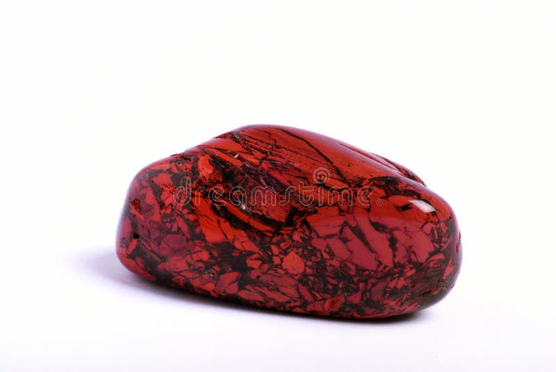 Diaspro Del Sangue Di Drago, Pezzo Di Pietra Grezza Del - Foto 13