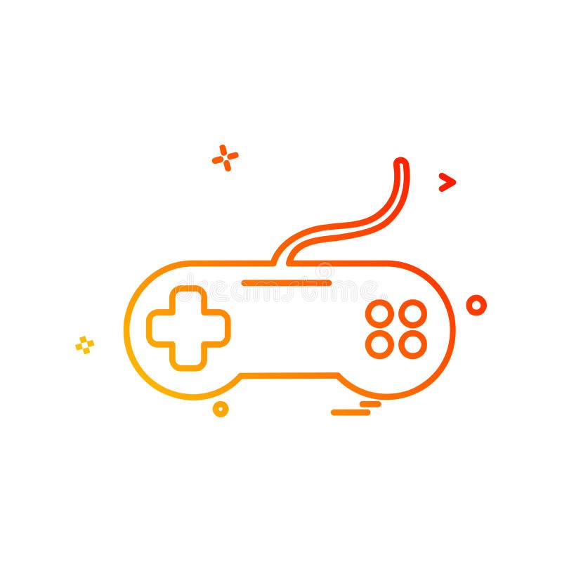 Gemowy kontroler ikony projekta wektor - Ten wektoru EPS 10 ilustracja jest dobrze dla mediów drukowanych, sieć projekta, podaniowego projekta interfejsu użytkownika i infographics z well komponować warstwami dla spokoju użytkownik,