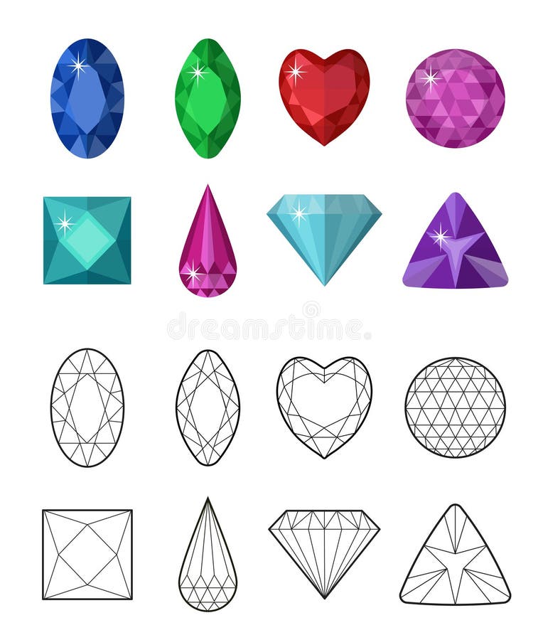 Gem Stickers Stock Illustrations – 364 Gem Stickers Stock Illustrations,  Vectors & Clipart - Dreamstime