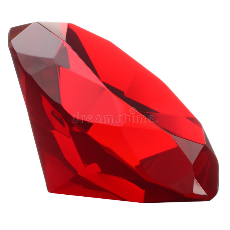 Gemstoneredruby fotografering för bildbyråer
