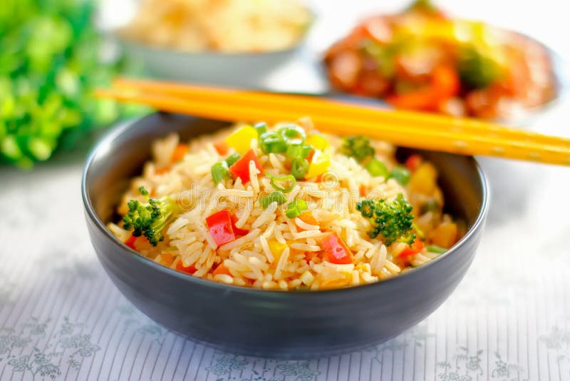 Gemüse-Fried Rice