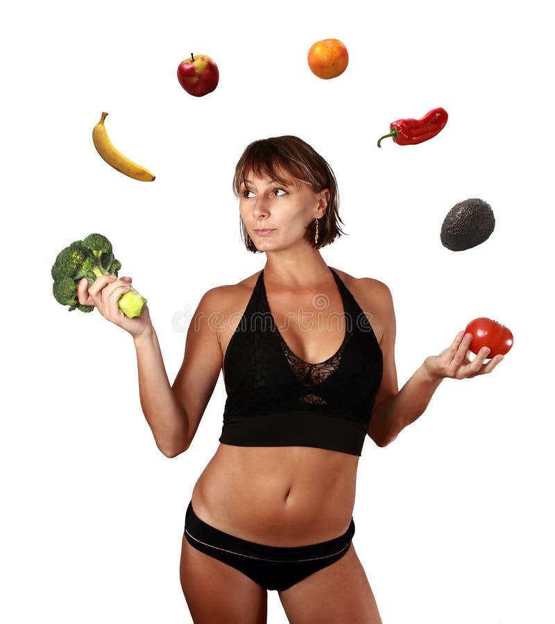 Gemüse- und Fruchtdiät lizenzfreie stockfotografie Gemüse- und Fruchtdiät lizenzfreie stockfotografie