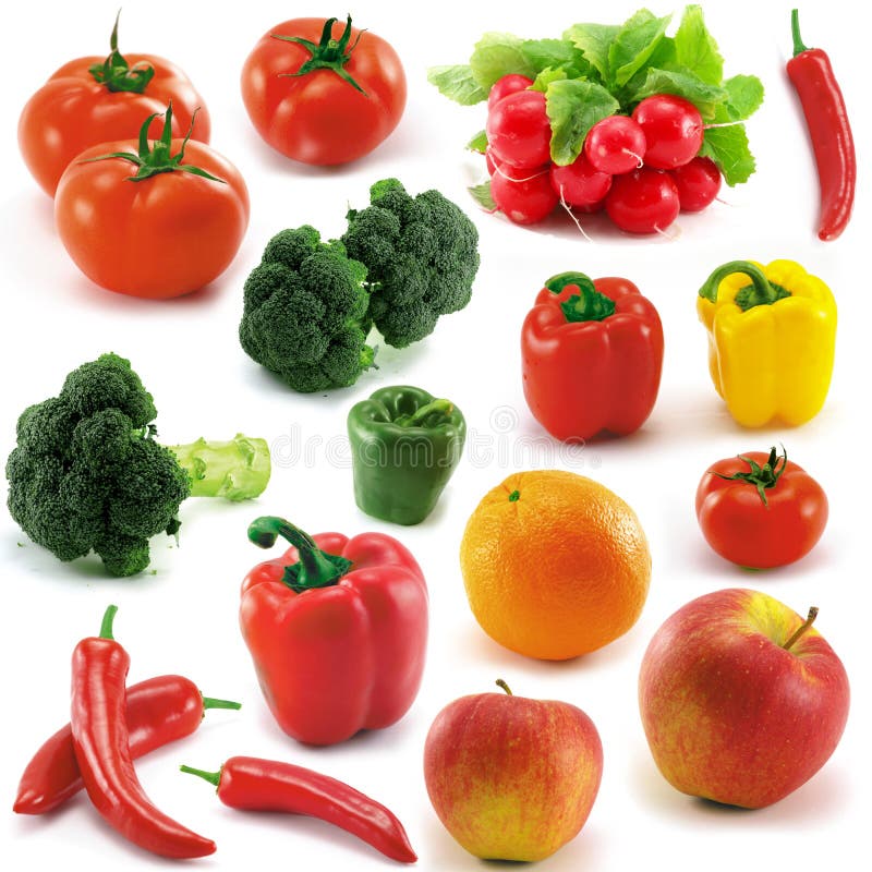 Gemüse und Früchte