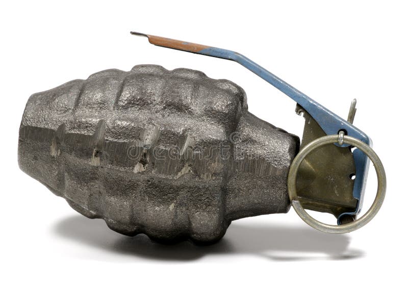 Photo of a Hand Grenade - Weapon / War Related. Photo of a Hand Grenade - Weapon / War Related