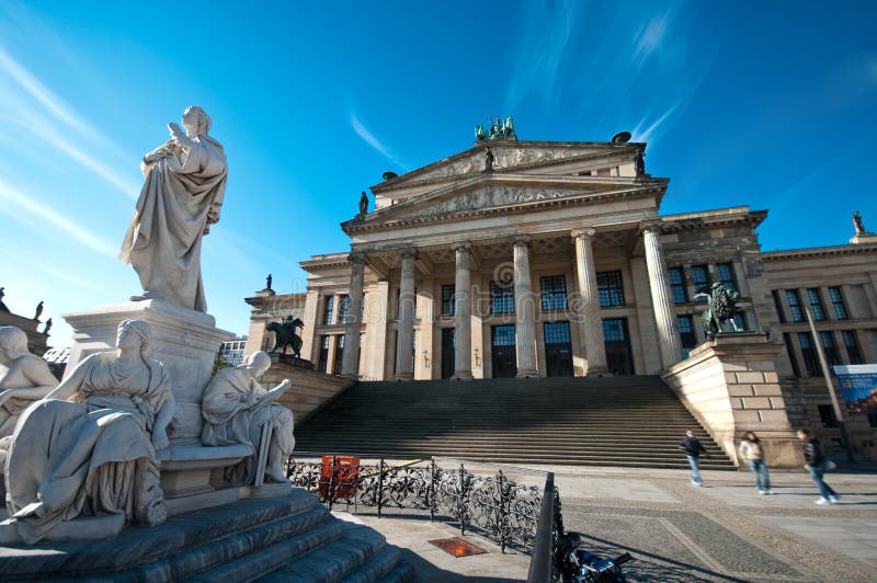 Gendarmenmarkt in Berlijn royalty-vrije stock fotografie Gendarmenmarkt in Berlijn royalty-vrije stock fotografie