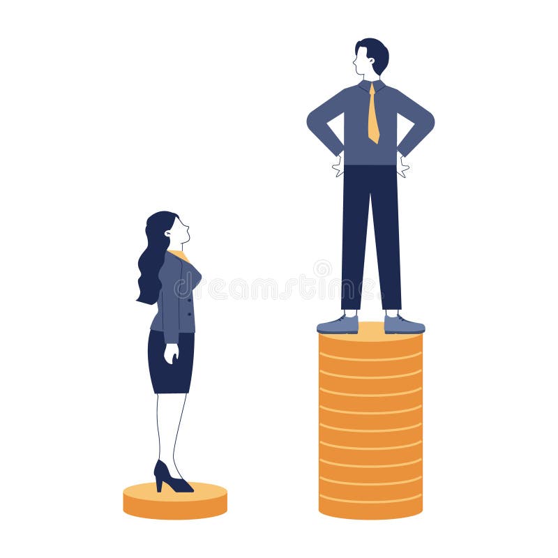 Gender Inequality Concept. Bias and Sexism in Workplace or Social Stock Vector - Illustration of society, people: 243458304 Gender Inequality Concept. Bias and Sexism in Workplace or Social Stock Vector - Illustration of society, people: 243458304