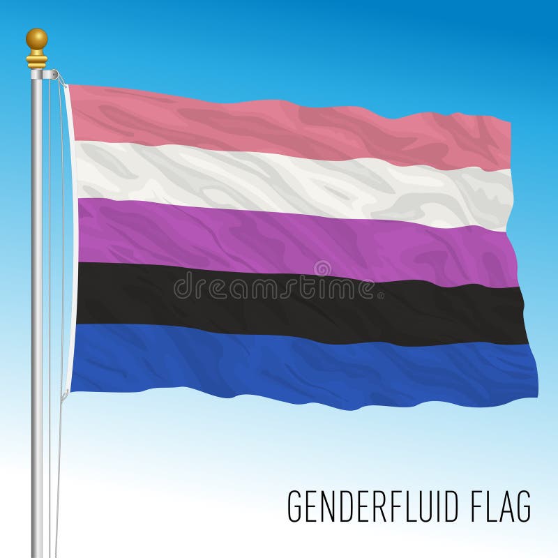 Genderfluid Flag Stock Illustrations – 222 Genderfluid Flag Stock  Illustrations, Vectors & Clipart - Dreamstime