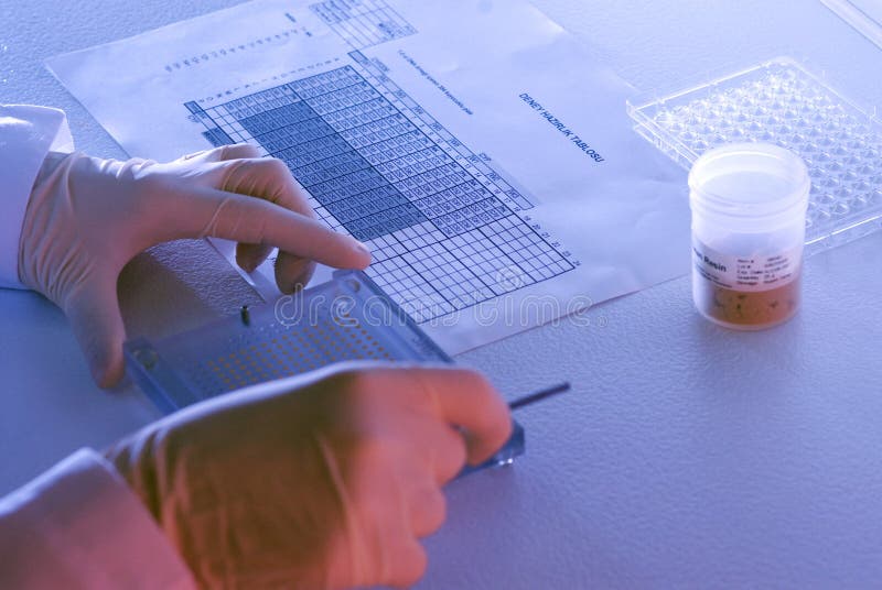 Gene lab stock photo. Image of measuring, colors, measurement 8069100