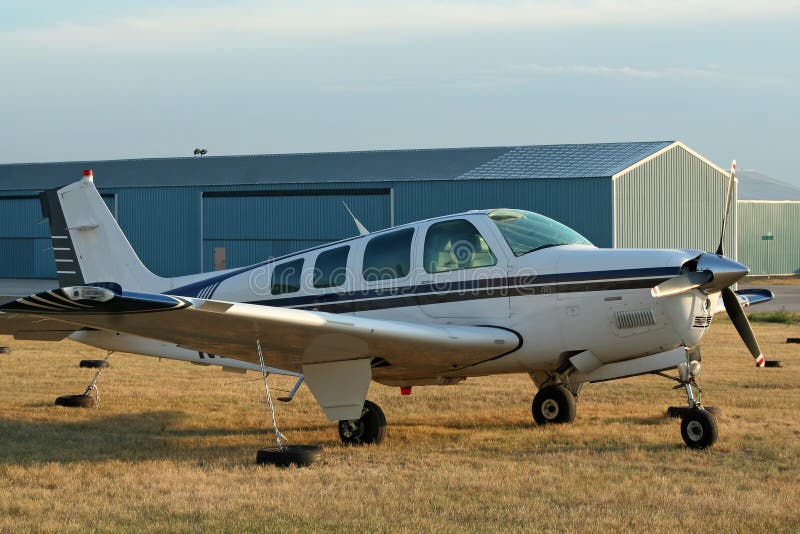 General Aviation Airport Stock Photo Image 21342620