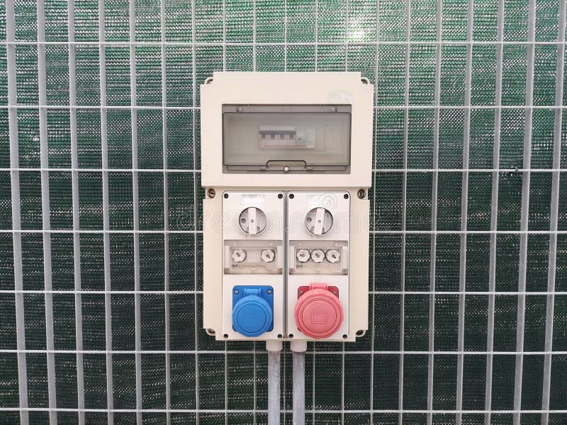 General electrical panel stock image. Image of electrical 111423023