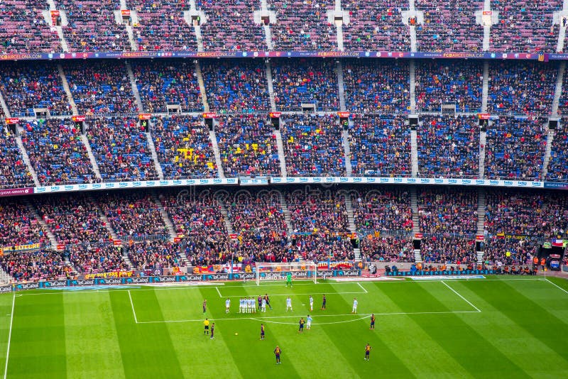 A General View of the Camp Nou Stadium in the Football Match Editorial  Photo - Image of audience, players: 59989881