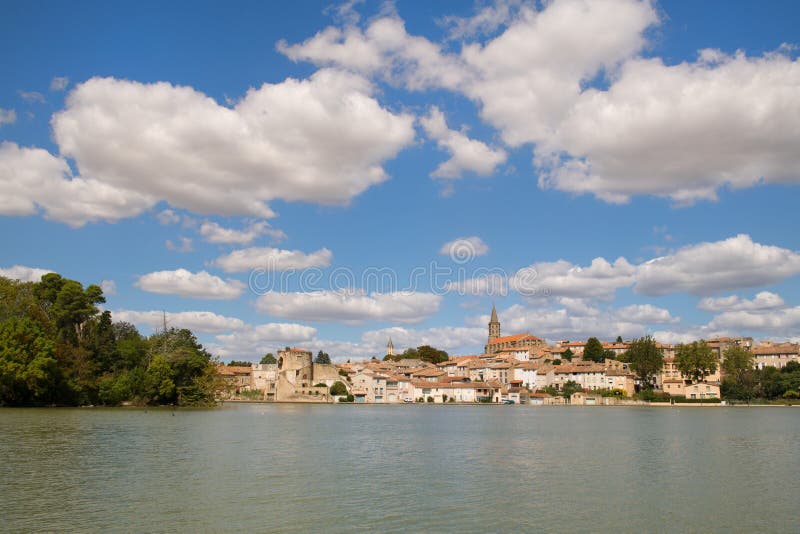 General view on Castelnaudary in French Aude. General view on Castelnaudary in French Aude