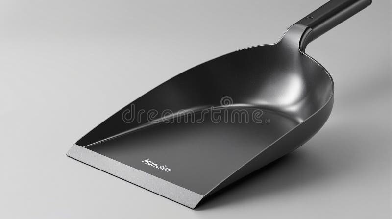 Amig - Manual Shovel Dustpan Mod.2 Metallic Steel Finish In Brown Sturdy And Durable 1317628