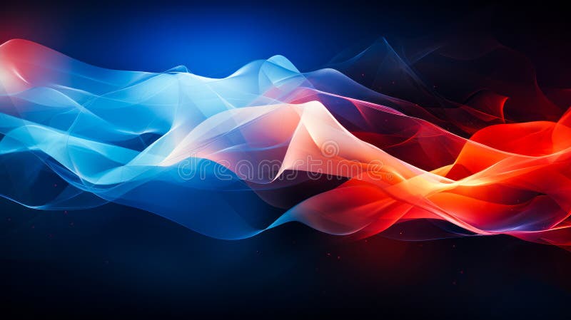 Abstract Digital Terrain A Virtual Landscape of Color and Form stock illustration