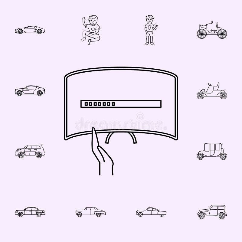 generatie van TVs-pictogram Voor Web wordt geplaatst dat en het mobiele algemene begrip van generatiepictogrammen stock illustratie generatie van TVs-pictogram Voor Web wordt geplaatst dat en het mobiele algemene begrip van generatiepictogrammen stock illustratie
