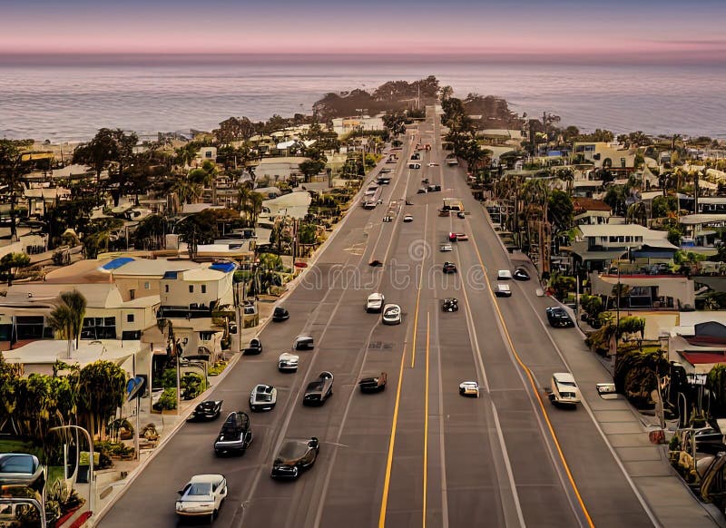 Mid Citycity Heights Neighborhood In San Diego California Usa Stock