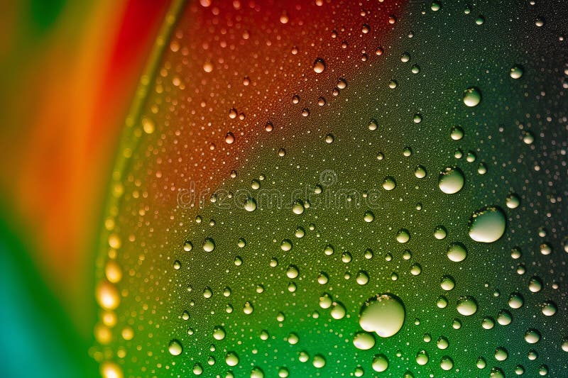Water Drop Background. Dancing Droplets. a Serenade of Liquid Elegance