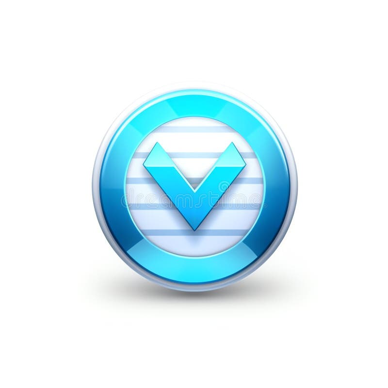 Generative AI Check mark icon- vector illustration