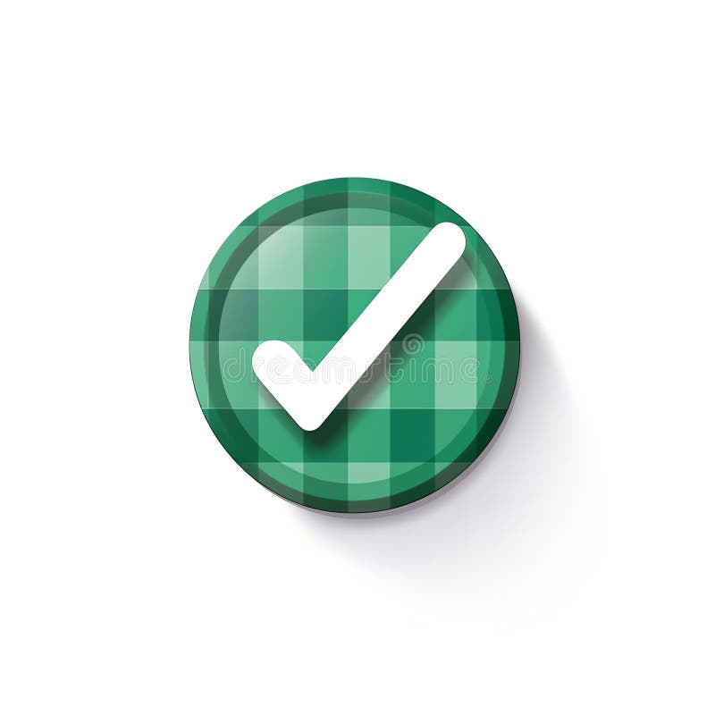 Generative AI 3d envelope with check- royalty free illustration