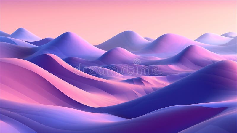 Pink haze background aesthetic wallpaper. Generative AI Stock