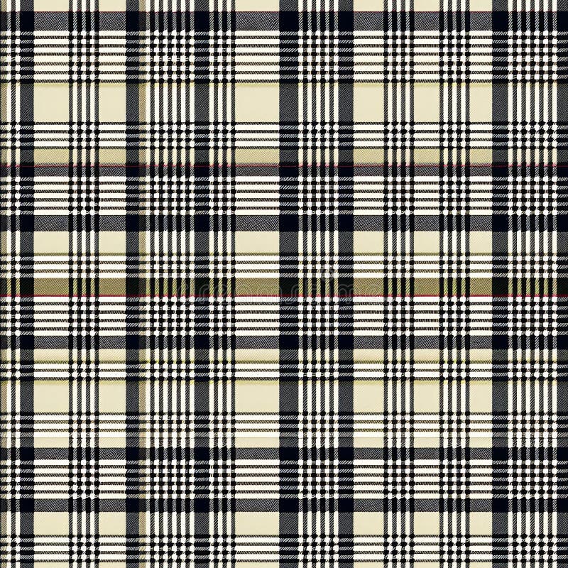 Generative AI Gingham check plaid pattern- vector illustration