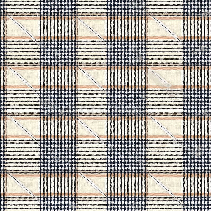 Generative AI Gingham check plaid pattern- stock illustration
