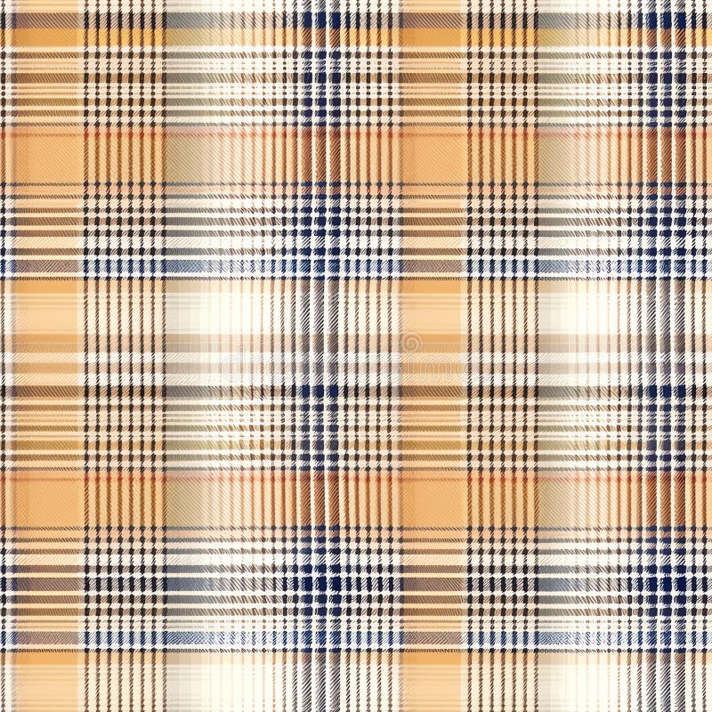 Generative AI Gingham check plaid pattern- stock illustration