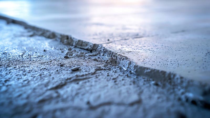Generative AI Selfleveling Floor on a Concrete Surface Closeup Partial Generative AI Selfleveling Floor on a Concrete Surface Closeup Partial