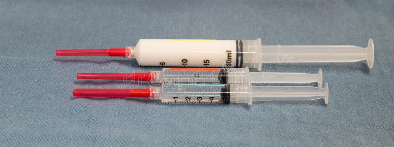 Generic Anesthesia Drugs in Three Syringes